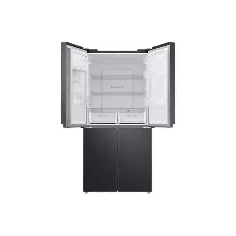 Samsung RF48A401EB4/EO saldētava-ledusskapis Side-by-Side brīvstāvošs 488 L Melns