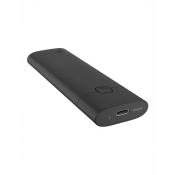 ICY BOX ārējais korpuss M.2 NVMe ar USB 3.2 Gen 2 Type-C, SSD korpuss, M.2, PCI Express, 10 Gbit/s, karstā maiņa, Melns