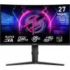 MSI MPG 275CQRXF 27 collu (68.6 cm) WQHD izliekts spēļu monitors, 2560x1440, 240Hz, 0.5ms, Rapid VA, 1500R, melns