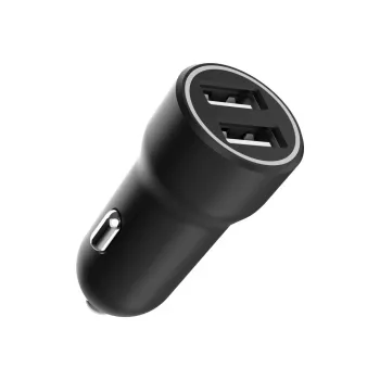 Auto lādētājs Gembird TA-UC-2A15-CAR-01 viedtālrunim, viedpulkstenim, planšetdatoram, 2 USB porti