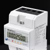 Trīsfāžu enerģijas skaitītājs QOLTEC 50980 — 400 V, 100 A ar atiestati