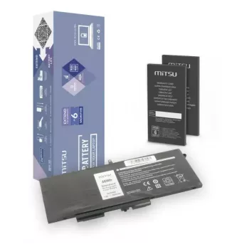 MITSU 5BM335 uzlādējams klēpjdatora akumulators Dell, 6000 mAh