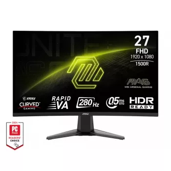 MSI MAG 276CXF monitors 68.6 cm (27 collas) 1920 x 1080 pikseļi Full HD LCD melns