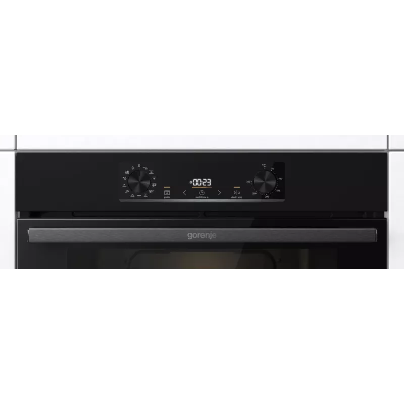 Gorenje Elektriskā cepeškrāsns BOS6737E06B RAL9005, 77 L, 2300 W, 300 °C