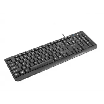 Vadu USB tastatūra NATEC NKL-1151 — Melna, CZ-SK (Slovāku) izkārtojums, 104 taustiņi, USB vads, 1,8 m kabelis