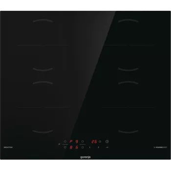 Gorenje GI6401BSCE Melna iebūvējama 59 cm indukcijas plīts virsma 4 zonām