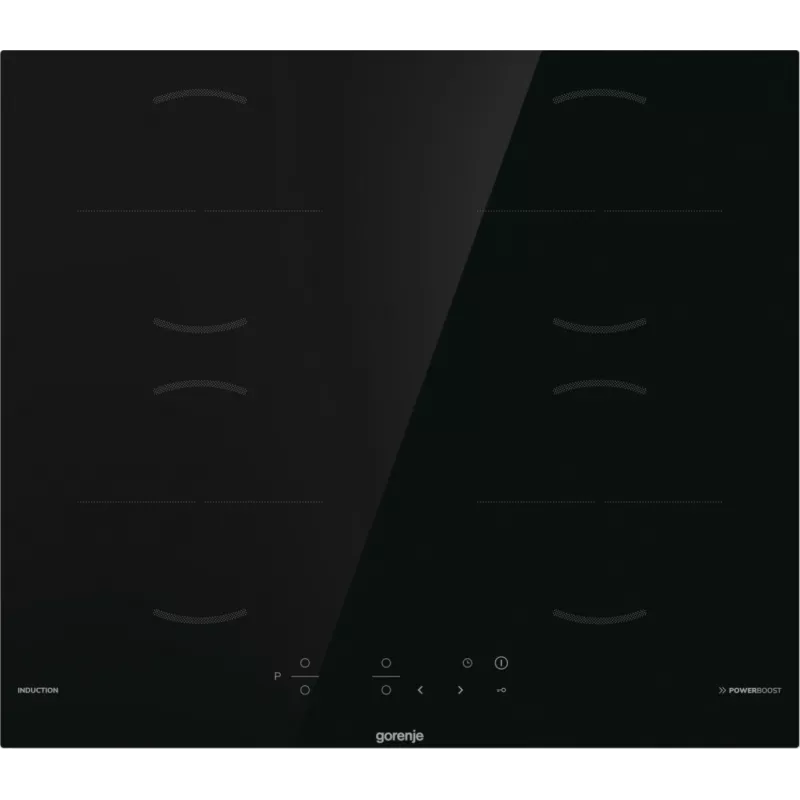 Gorenje GI6401BSCE Melna iebūvējama 59 cm indukcijas plīts virsma 4 zonām