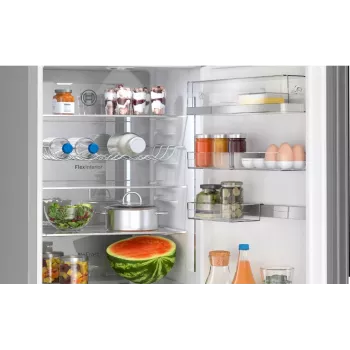 Bosch Serie 6 KGN39LBCF ledusskapis-saldētavs Brīvstāvošs 363 L Melns