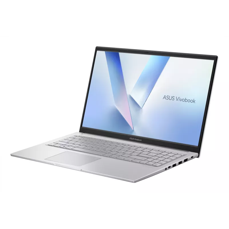 ASUS Vivobook 15 X1504VA-BQ2911 Intel Core 5 120U klēpjdators 39,6 cm (15,6 collu) Full HD 16 GB DDR4-SDRAM 512 GB SSD Wi-Fi 6 (802.11ax) Sudrabs