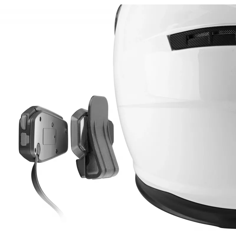 Interphone U-COM 16 motocikla interkom, Mesh, 1600 m, melns, ūdensizturīgs IP67