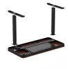 Aktīvā galds ActiveJet ET119W-C elektriski regulējams 140x70 cm melns/valrieksts ar USB-A un USB-C portiem