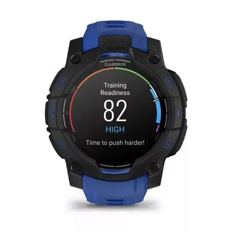 GARMIN Instinct 3 AMOLED 1.2 collu GPS viedpulkstenis, 45 mm korpuss, 390x390 displejs, 10 ATM, Li-Ion akumulators