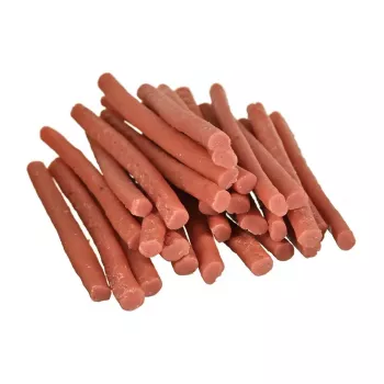 PETITTO Salmon Kabanos 500 g — suņu našķis ar lasi