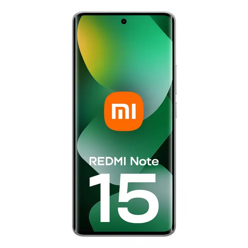 Viedtālrunis Xiaomi Redmi Note 15 — 6.77 collu AMOLED, 8 GB RAM, 128 GB, 6000 mAh, 108 MP, IP64, Meža zaļš