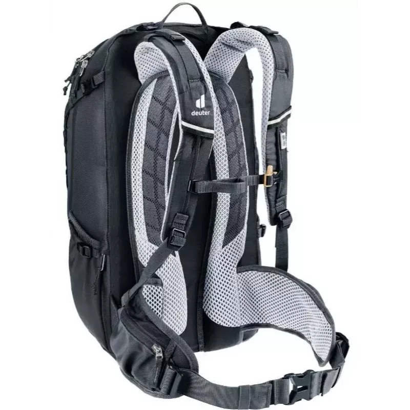 Mugursoma DEUTER Trans Alpine 30 — 30L velomugursoma, melna