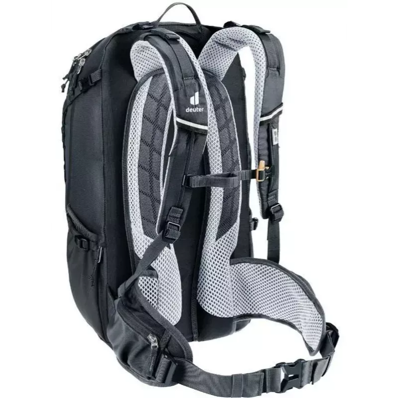 Mugursoma DEUTER Trans Alpine 30 — 30L velomugursoma, melna