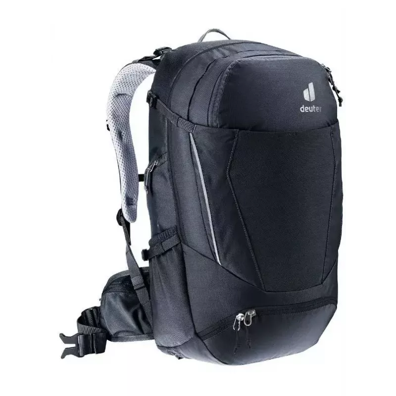 Mugursoma DEUTER Trans Alpine 30 — 30L velomugursoma, melna