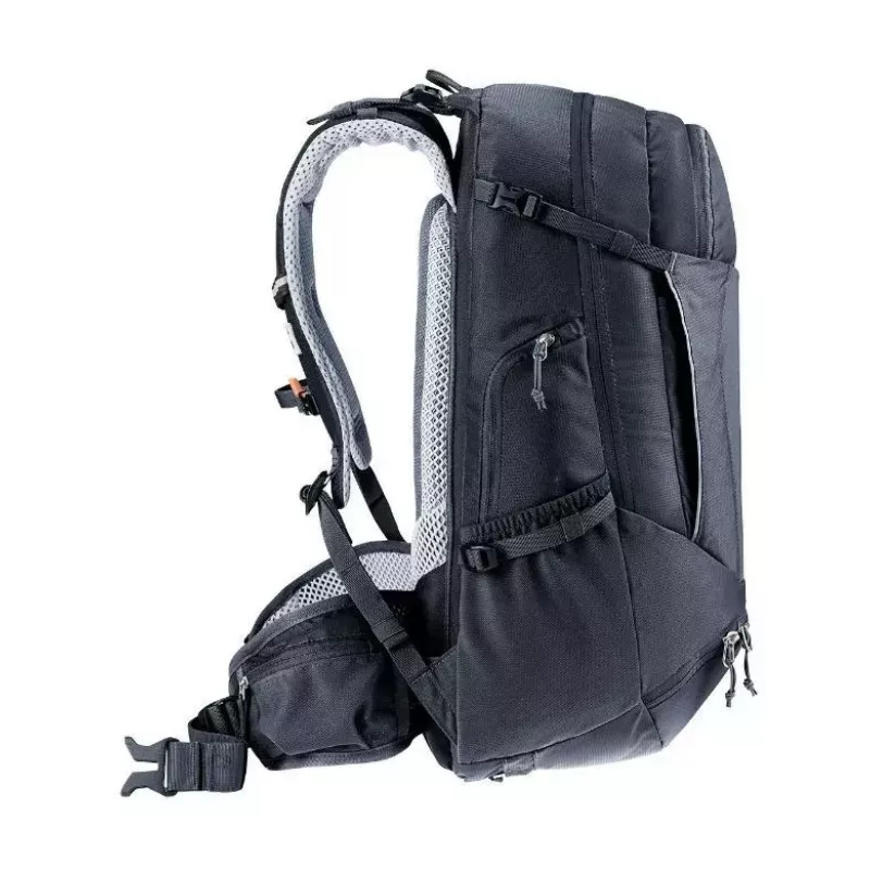 Mugursoma DEUTER Trans Alpine 30 — 30L velomugursoma, melna