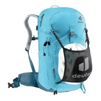 Mugursoma DEUTER Trail PRO 31 SL — sieviešu pārgājienu mugursoma, 31 L, viegla, izturīga, zila