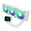 ASROCK Challenger 360 Digital ARGB White — 360 mm šķidruma dzesētājs, digitālais ARGB apgaismojums, balts korpuss