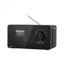 Interneta radio Krüger&Matz KM0816.1 — Melns, Bluetooth 5.2, FM, 2×7W, 430 preseti, tālvadība, 3.5 mm austiņas