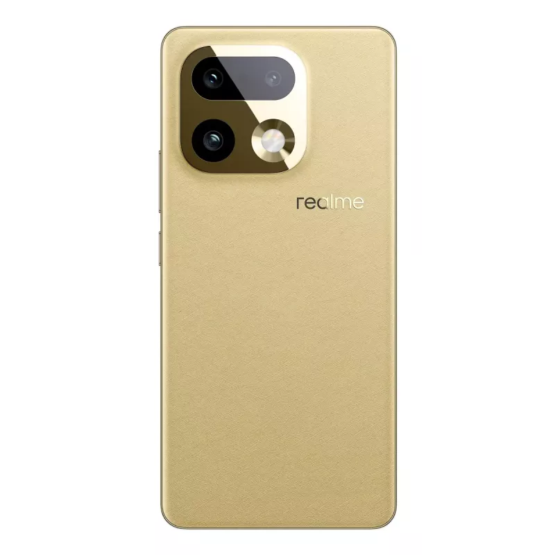 Viedtālrunis REALME realme 16 Pro+ — 6,8 collu (17,3 cm) 1280×2800, Snapdragon 7 Gen 4, 12 GB RAM, 512 GB, 200 MP, 7000 mAh, Zelts