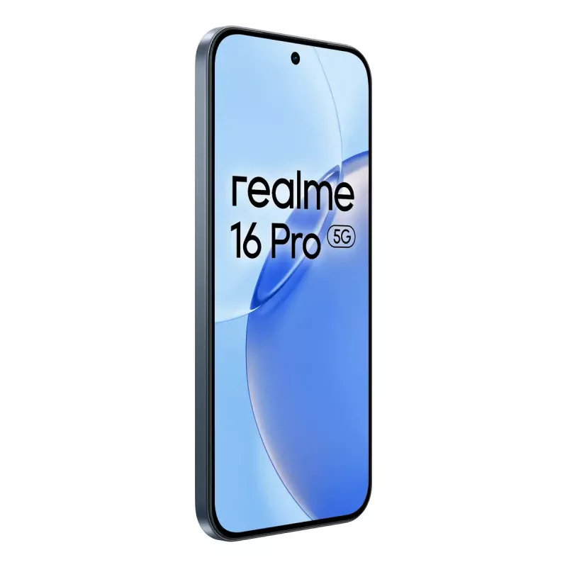 Viedtālrunis REALME realme 16 Pro 6.8 collu Dual SIM 5G — MediaTek Dimensity, 8 GB RAM, 512 GB, 200 MP, 6500 mAh, Pelēks