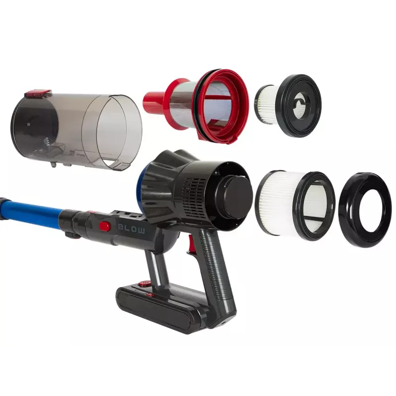 Bezputekļu stieņveida putekļsūcējs BLOW UP450, 25.9V izņemams akumulators, 0.8L tvertne, HEPA filtrs, 3 jaudas līmeņi, LED, 3.2 kg