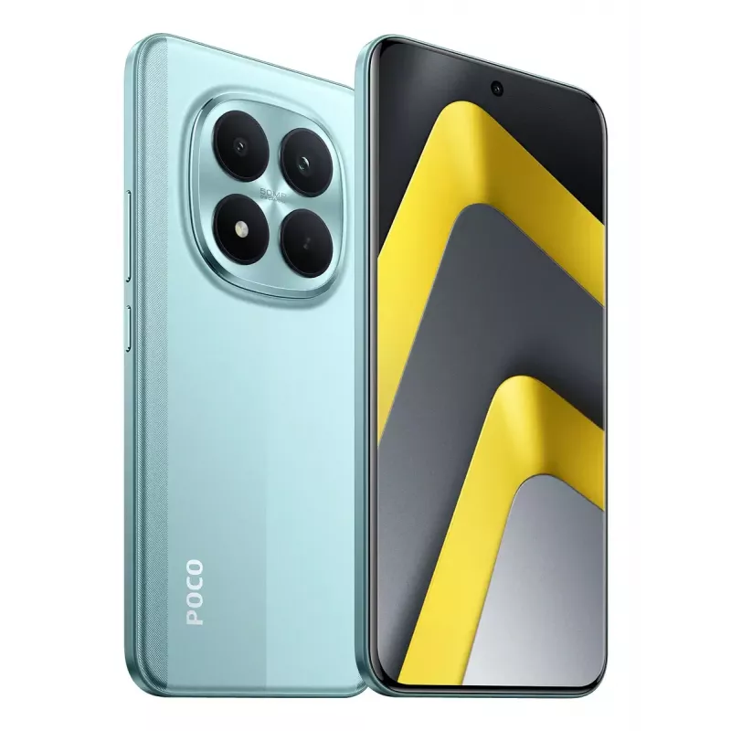 Viedtālrunis POCO M8 Pro 5G — 6.83 collu (17.4 cm), Qualcomm 7s Gen 4, 8 GB RAM, 256 GB, 50 MP dubultā kamera, 6500 mAh, Zaļš