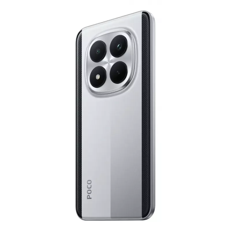 Viedtālrunis POCO M8 Pro 5G — 6.83 collu (17.4 cm) displejs, Snapdragon 7s Gen 4, 8 GB RAM, 256 GB, 6500 mAh, Sudrabs