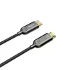 HDMI kabelis Unitek C11085GY01-30M — 30 m, HDMI Type A vīriešu–vīriešu, HDMI 2.1, 48 Gbit/s, ARC, apzeltīti kontakti, melns