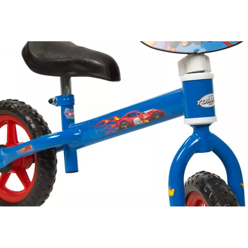 Līdzsvara velosipēds Toimsa HOT WHEELS 168 — 10 collu riteņi, mazuļu līdzsvara treneris