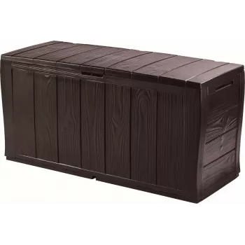Uzglabāšanas kaste Keter Sherwood Rectangular Brūna Sveķi 270L 1170mm