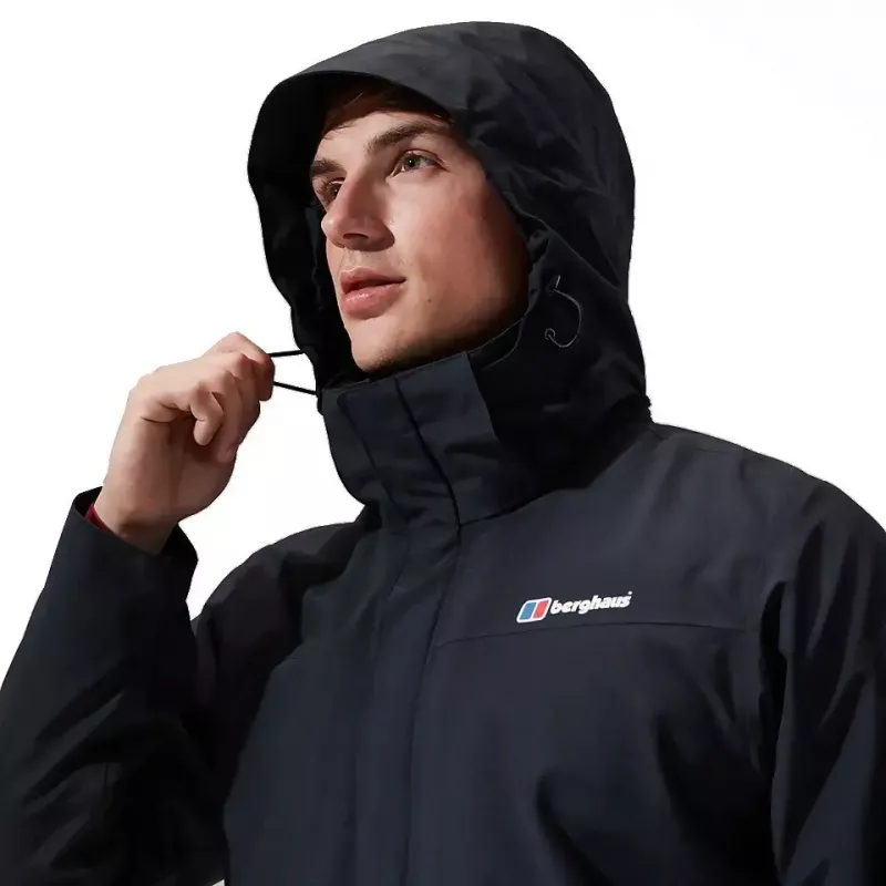 Komplekts: Berghaus Hillwalker IA Shell jaka M Melna + Berghaus Prism PT HZ džemperis M Melns