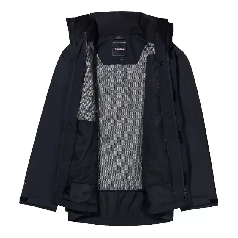 Komplekts: Berghaus Hillwalker IA Shell jaka M Melna + Berghaus Prism PT HZ džemperis M Melns