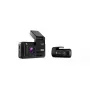 Dashcam Navitel R480 2K, divas kameras, Quad HD 2560×1440, 160° platleņķis, 2 collu IPS, MicroSD līdz 256 GB, uzlādējams akumulators, melns