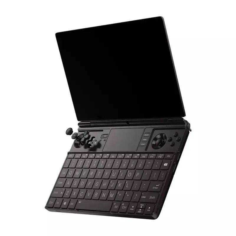Portatīvais dators GPD WinMax 2 (Ryzen AI 9 HX370) 10,1 collu WQXGA skārienekrāns, 32 GB DDR5, 2 TB NVMe, AMD Radeon 890M, Windows 11