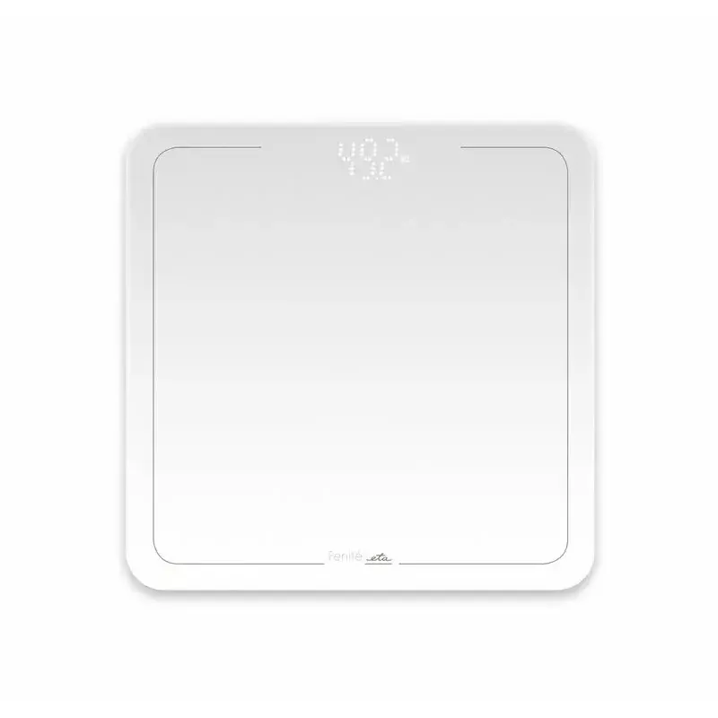 Personas svari ETA ETA878090000 — maksimālais svars 180 kg, precizitāte 100 g, balts