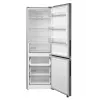 Brīvi stāvošs kombinētais ledusskapis Midea MDRB548MME46, 401 L — No Frost, 271 L ledusskapis / 130 L saldētava, 186 cm, 35 dB, Energoklase E, pelēks