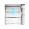 Brīvi stāvošs kombinētais ledusskapis Midea MDRB548MME46, 401 L — No Frost, 271 L ledusskapis / 130 L saldētava, 186 cm, 35 dB, Energoklase E, pelēks