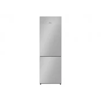 Brīvi stāvošs kombinētais ledusskapis Midea MDRB548MME46, 401 L — No Frost, 271 L ledusskapis / 130 L saldētava, 186 cm, 35 dB, Energoklase E, pelēks