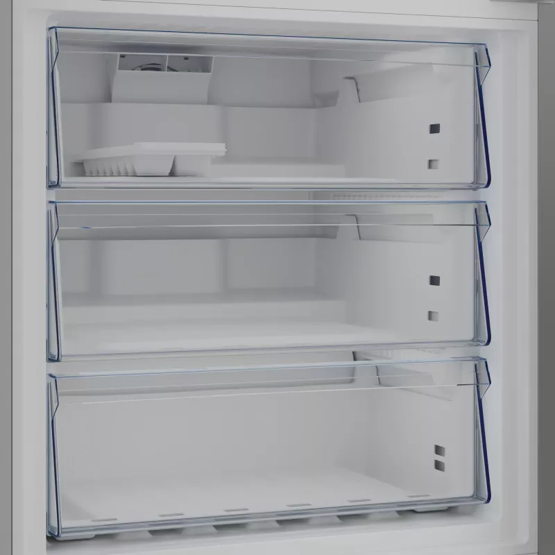 Beko B3RCNE564HXB ledusskapis-saldētājs brīvstāvošs 490 L Sudrabs