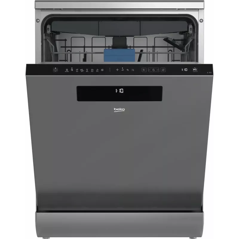 Brīvi stāvoša trauku mazgājamā mašīna BEKO DEN48530X, 15 komplekti, 8 programmas, 44 dB, 598×850×600 mm