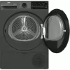 Veļas žāvētājs BEKO B5T89243M — brīvi stāvošs, priekšējā ielāde, siltumsūknis, 9 kg, melns, 598×672×846 mm