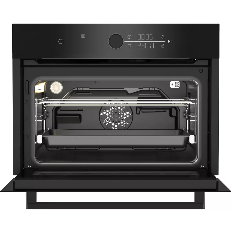 Iebūvējamā elektriskā cepeškrāsns BEKO BBCM17400B, 48 L, 2900 W, melna, A+