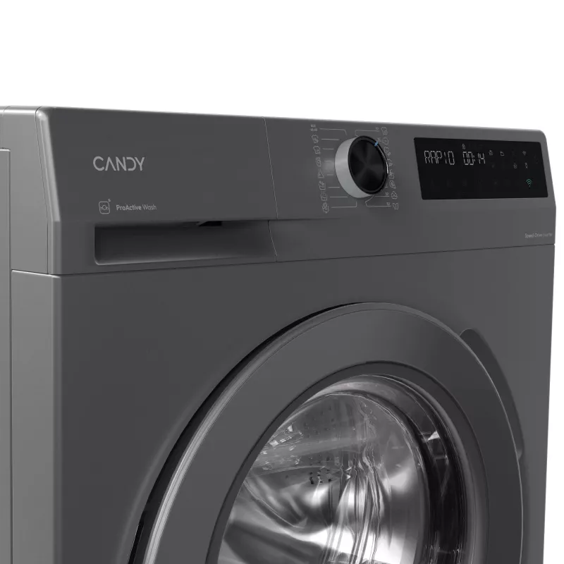 Candy BR 26SSR6G-S veļas mazgājamā mašīna, priekšējā ielāde, 6 kg, 1200 apgr./min, pelēka