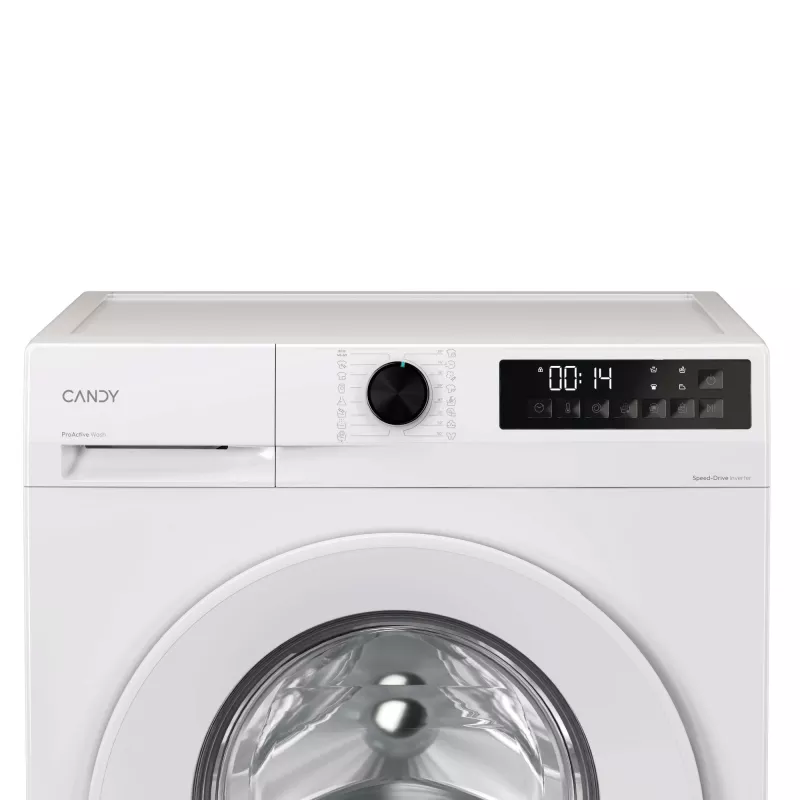 Veļas mazgājamā mašīna Candy GD 48S6-S, priekšējā ielāde, 8 kg, 1351 RPM, balta