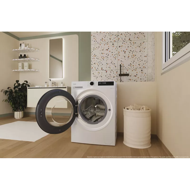 Veļas mazgājamā mašīna Candy BR 47SBL8-S, priekšējā ielāde, 7 kg, 1400 apgr./min, balta
