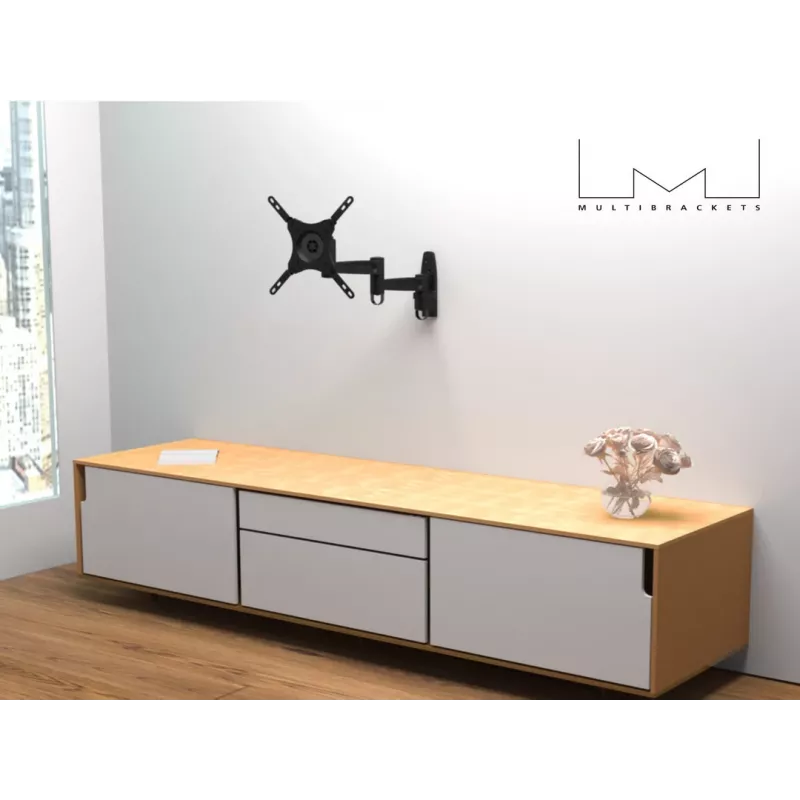 Montāžas roka Multibrackets M VESA Flexarm 360 III Melns 75 100 200