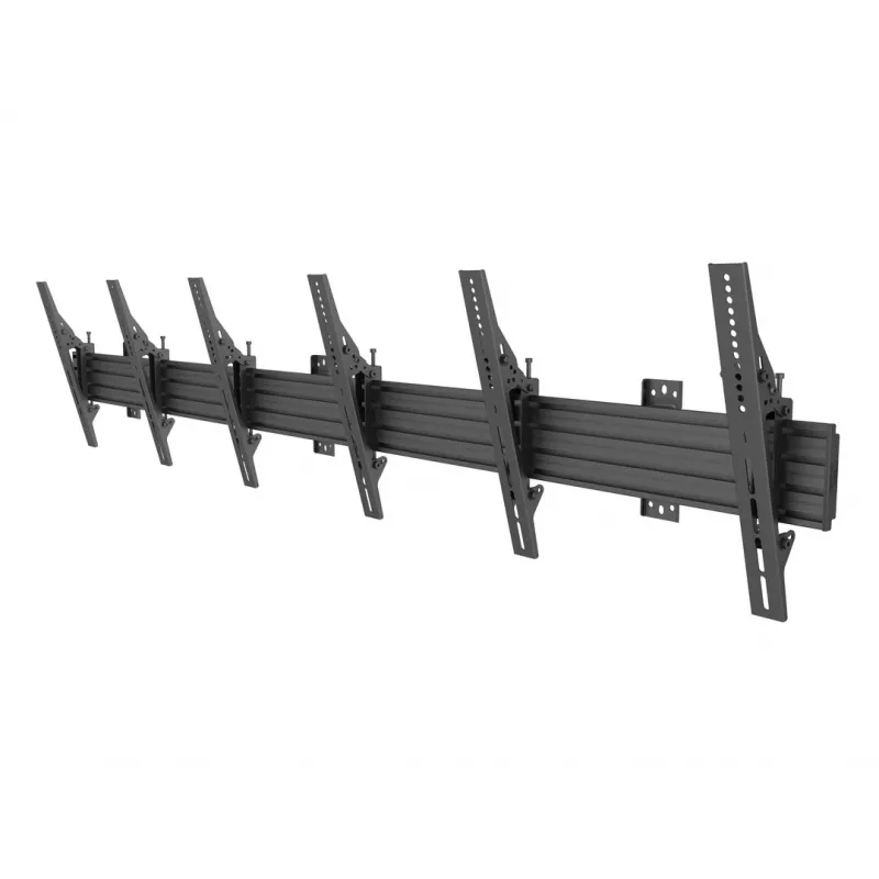 Multibrackets M Wallmount Pro MBW3U Tilt Melns – sienas stiprinājums 3 monitoriem